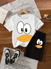 Baby Boy Summer polyester Printed Suit
